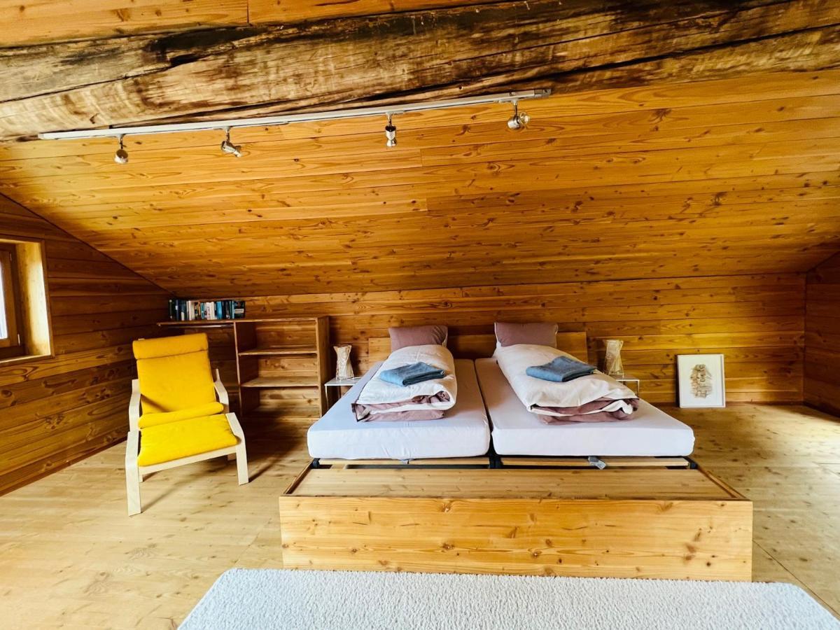Chalet Biene - Swiss Alp Chalet With Sauna And Jacuzzi อุลริเชน ภายนอก รูปภาพ
